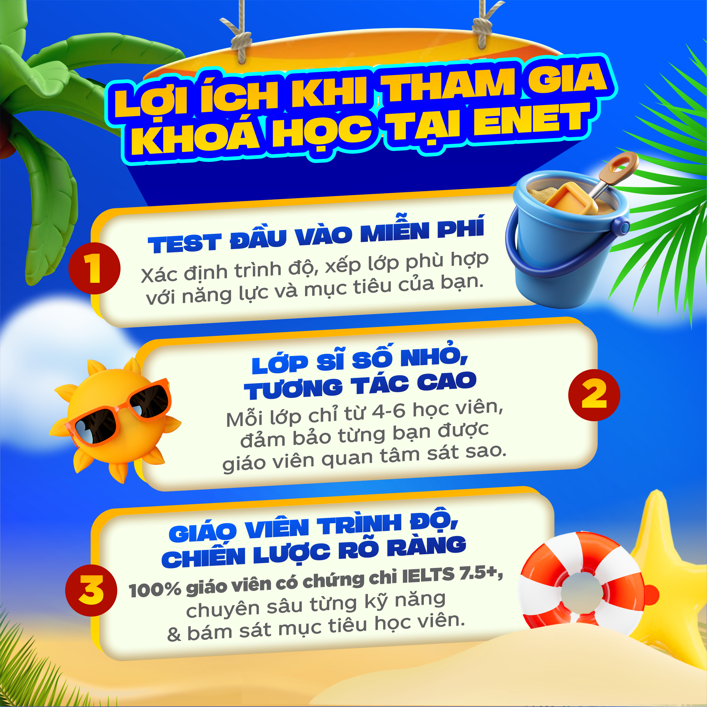 Lợi Ích Khi Tham Gia Khoá Học Tại ENET